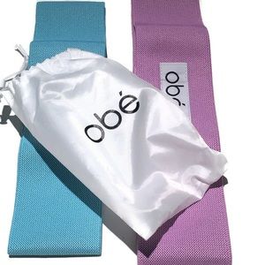 Obé workout resistance bands (light &medium)
